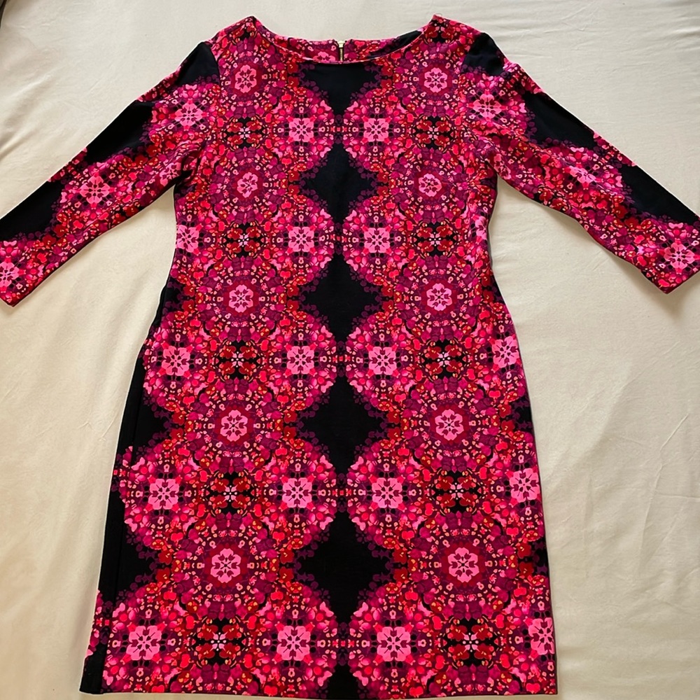 Just…Taylor colorful dress size 8 3/4 sleeves - Picture 4 of 9